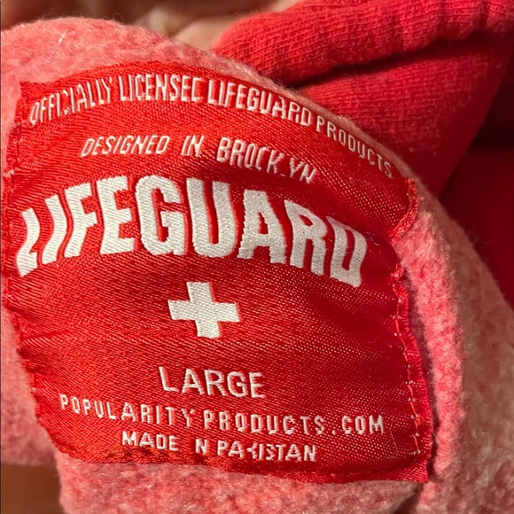 Red Tie-Dye Women's Hoodie - Picture 4 of 4